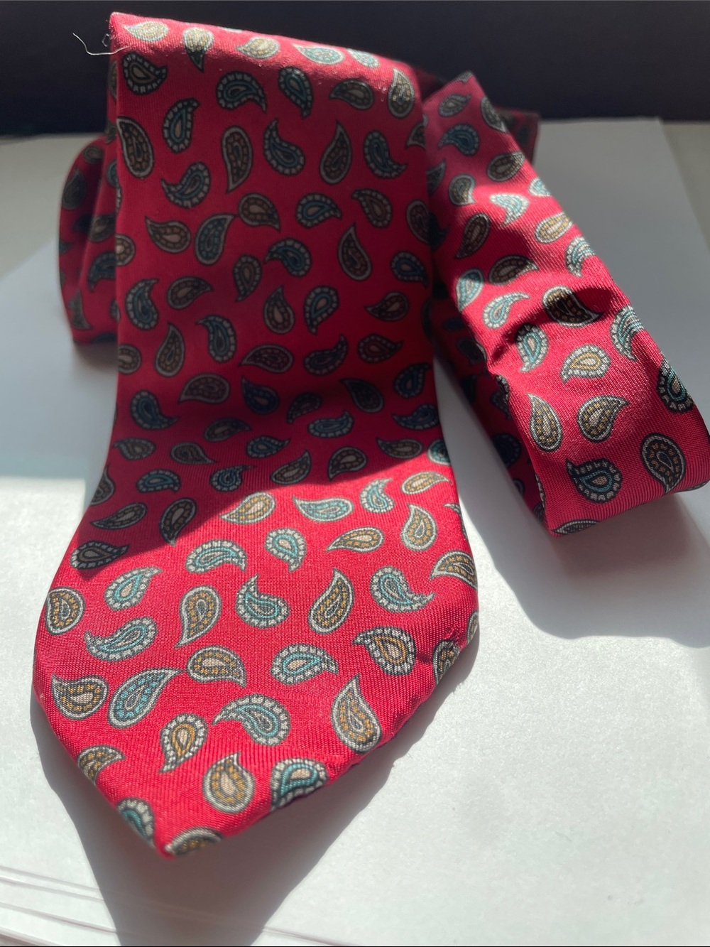 VTG OLEG CASSINI SILK TIE